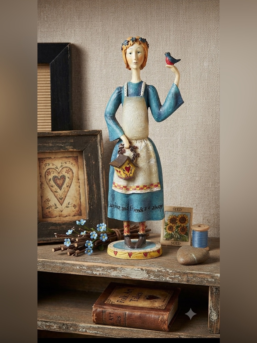 figurine from the "Harmony Hollow Girls" collection by Carson